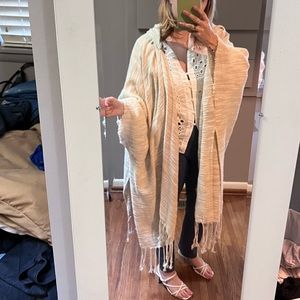 Free people hoodie kimono